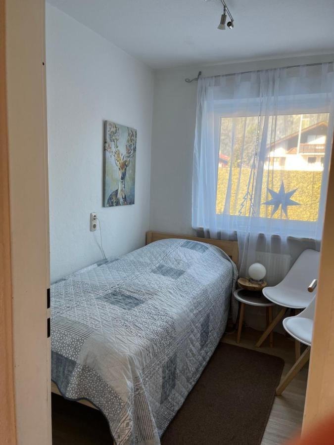 Doppelhaushaelfte Zugspitzblick Mit Privatem Garten 加爾米施-帕滕基興 外观 照片
